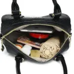Snakeskin embossed women tote bag - Image 18