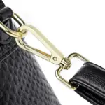 Snakeskin embossed women tote bag - Image 3