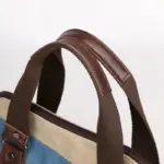 Splicing pattern premium canvas tote bag - Image 16