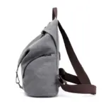 Stylish canvas women backpack - Image 9