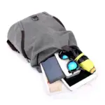 Stylish canvas women backpack - Image 13