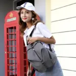 Stylish canvas women backpack - Image 3