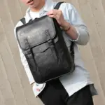 Vintage large capacity backpack - Image 14
