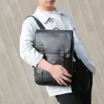 Vintage large capacity backpack - Image 15