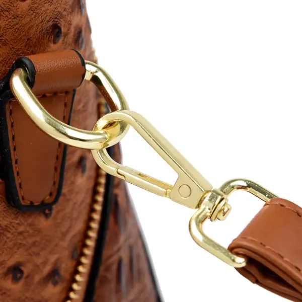 Vintage luxury crocodile women tote bag - Image 10