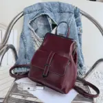Vintage classic exquisite leather backpack - Image 17