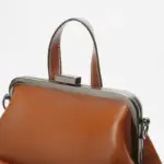 Vintage classic exquisite leather backpack - Image 3
