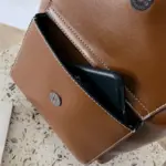 Vintage classic exquisite leather backpack - Image 22