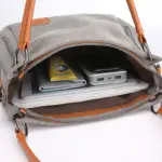 Women canvas shoulder tote bag - Image 20