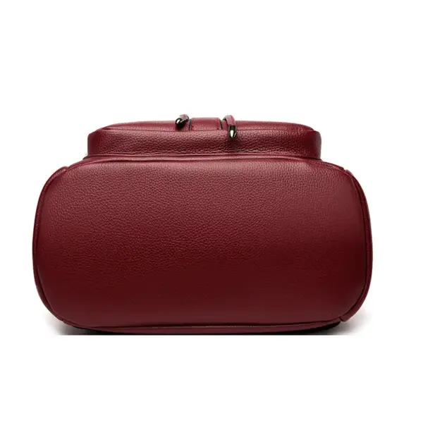 Women stylish leather backpack - Image 4