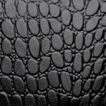 Genuine leather croc embossed round designer bag - Image 5