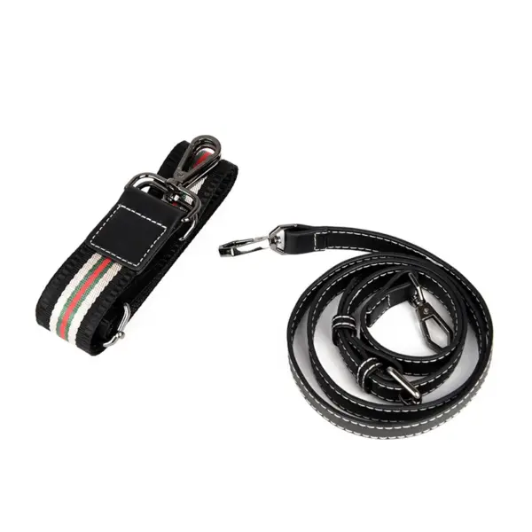 Genuine leather croc embossed round designer bag - Image 9