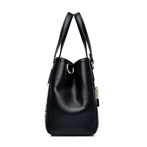 Luxury all match crocodile pattern tote bag - Image 9