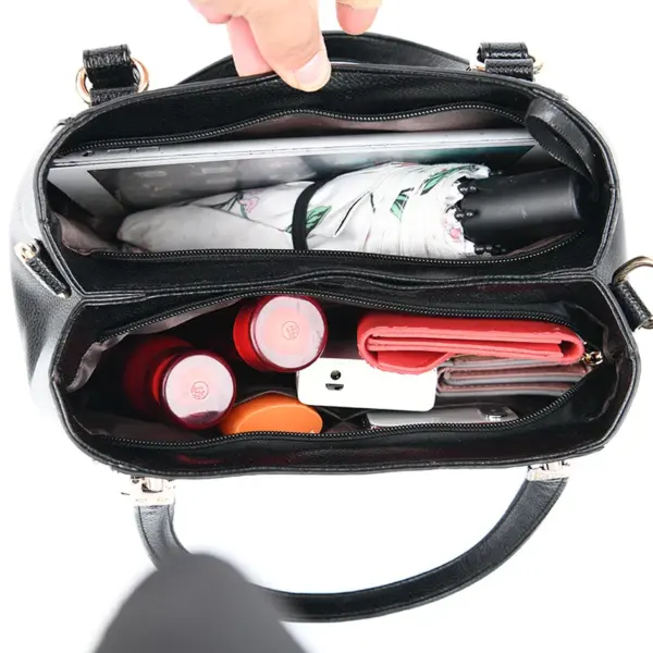 Luxury all match crocodile pattern tote bag - Image 19