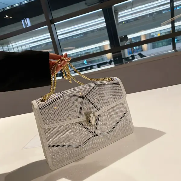 Luxury shinny diamond mosaic designer bag - Image 6