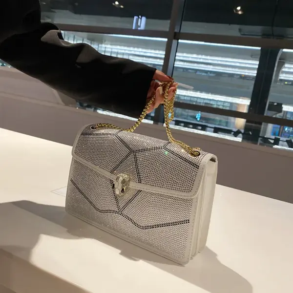 Luxury shinny diamond mosaic designer bag - Image 7