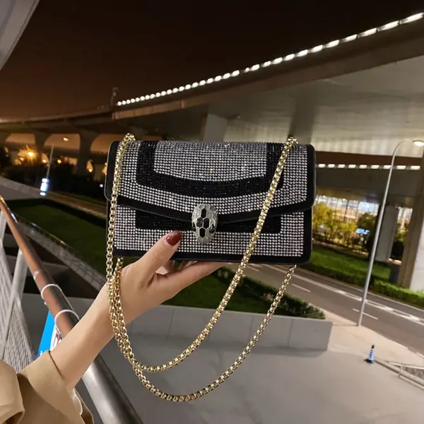 Luxury shinny diamond mosaic designer bag - Image 2