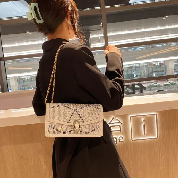 Luxury shinny diamond mosaic designer bag - Image 10