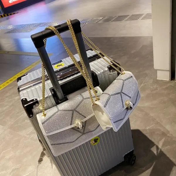 Luxury shinny diamond mosaic designer bag - Image 11