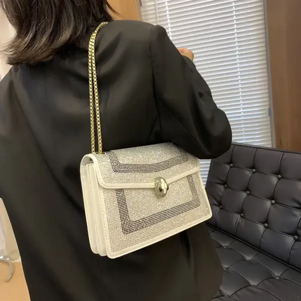 Luxury shinny diamond mosaic designer bag - Image 15