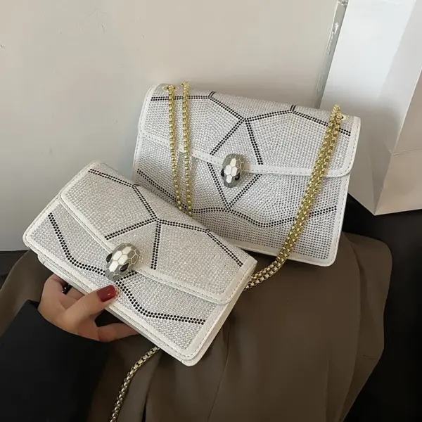 Luxury shinny diamond mosaic designer bag - Image 16