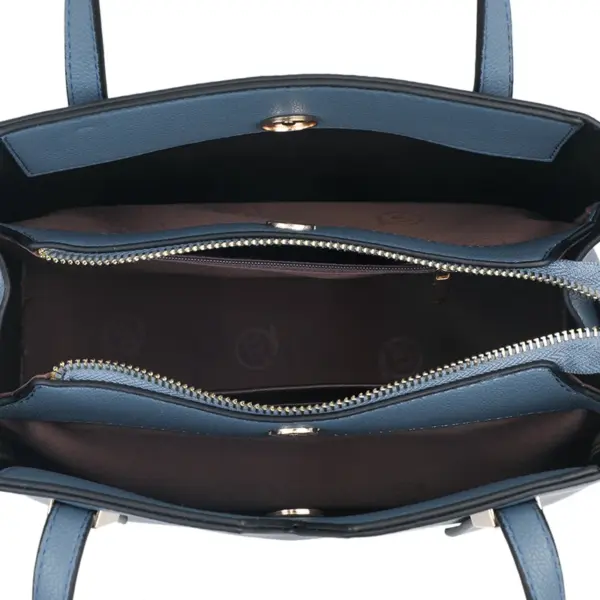 Luxury solid color designer tote bag - Image 13