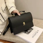 Luxury solid color designer bag - Image 5