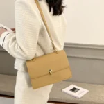 Luxury solid color designer bag - Image 3
