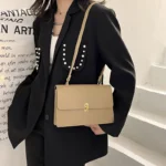 Luxury solid color designer bag - Image 10