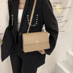 Luxury solid color designer bag - Image 11