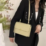 Luxury solid color designer bag - Image 12