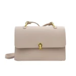 Luxury solid color designer bag