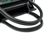 Retro luxury flower scenery embossed tote bag - Image 7