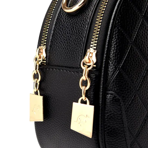 Round pattern designer handbag - Image 8