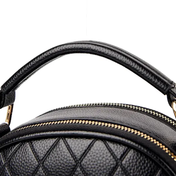 Round pattern designer handbag - Image 11