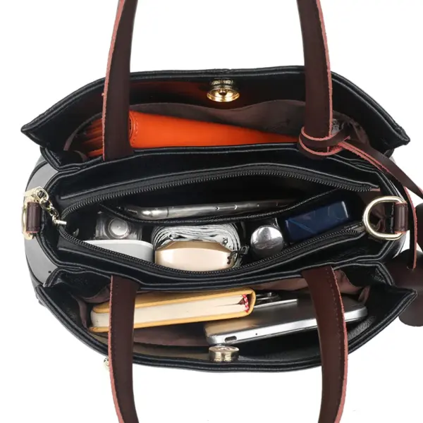 Splicing design luxury women tote bag - Image 7