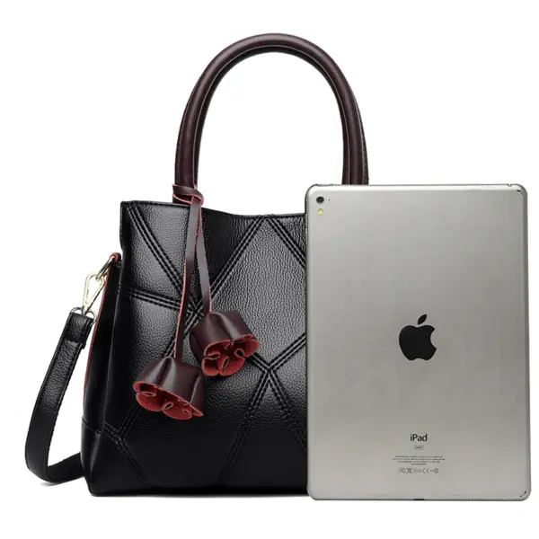 Splicing design luxury women tote bag - Image 8