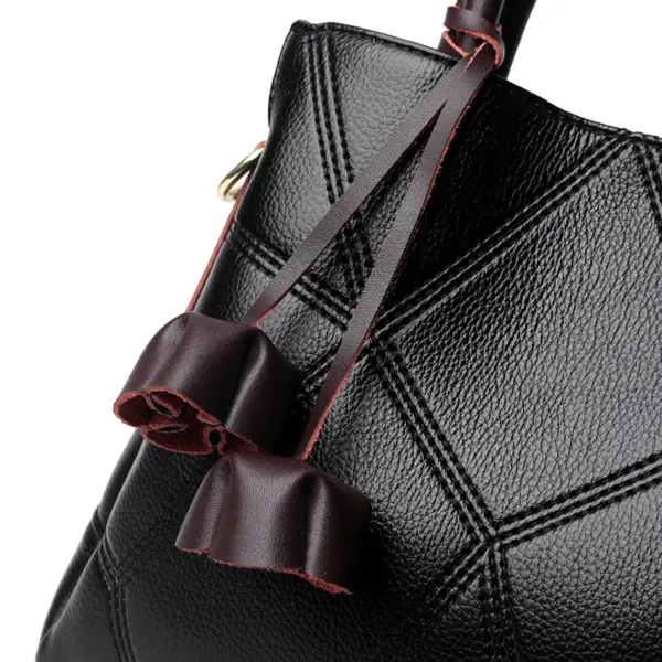 Splicing design luxury women tote bag - Image 13