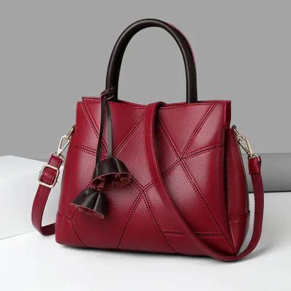 Splicing design luxury women tote bag - Image 15