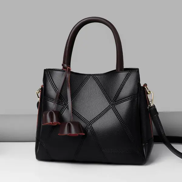 Splicing design luxury women tote bag - Image 17