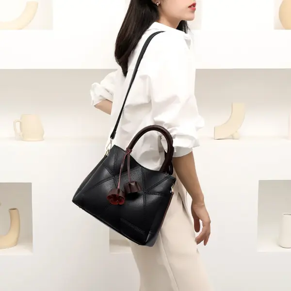 Splicing design luxury women tote bag - Image 23