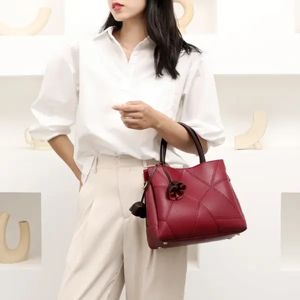 Splicing design luxury women tote bag - Image 27