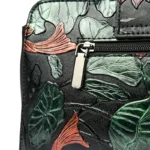Vintage flower scenery embossed tote bag - Image 8