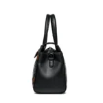 Vintage flower scenery embossed tote bag - Image 4