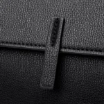 Luxury flap solid color shoulder tote bag - Image 6