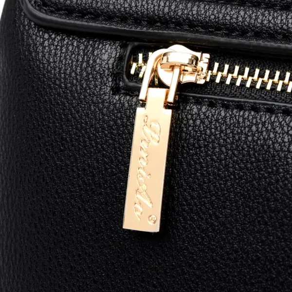 Luxury flap solid color shoulder tote bag - Image 7