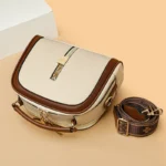 Premium zipper pattern satchel designer bag - Image 12