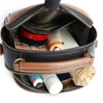 Premium zipper pattern satchel designer bag - Image 14