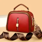 Premium zipper pattern satchel designer bag - Image 16