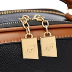 Premium zipper pattern satchel designer bag - Image 5